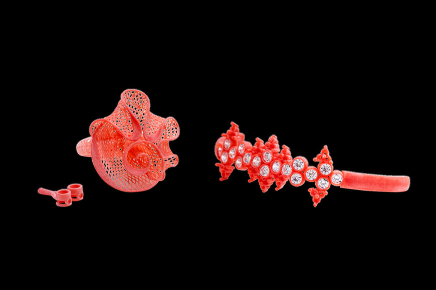 3D SYSTEMS MIGLIORA LA PROGETTAZIONE DI GIOIELLI CON IL MATERIALE VISIJET WAX JEWEL RED